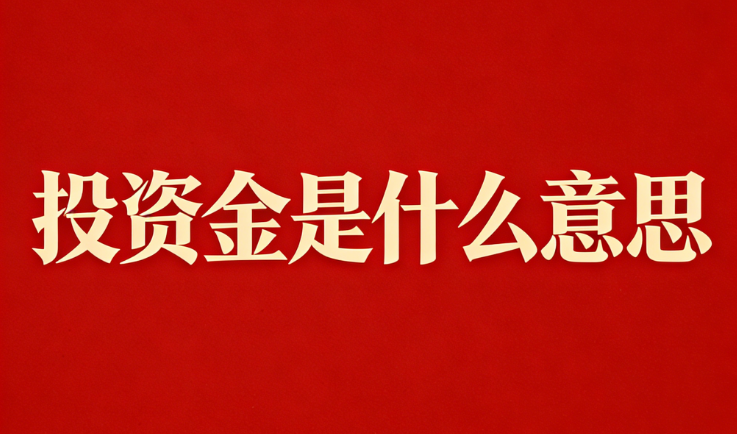 投资金是什么意思？