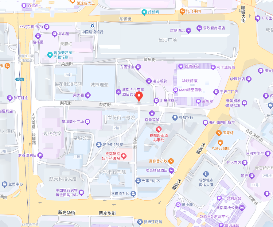 成都梨花街黄金珠宝批发市场