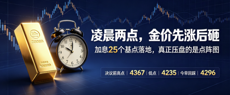 美联储加息落地，金价怎么走？三年多来首次，年内或还有一次
