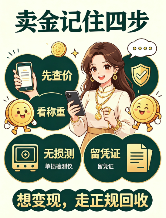 2026 黄金回收新规落地!验金全程顾客在场,隐形扣费彻底终结