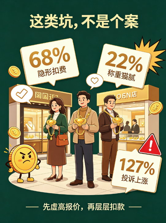 黄金回收口头报价不能信!老人卖金差 17775 元,这个教训一定要看
