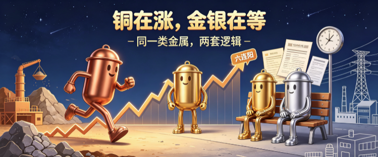 距历史高点仅差 1%！铜价逆势连涨，和金银彻底走出两套行情